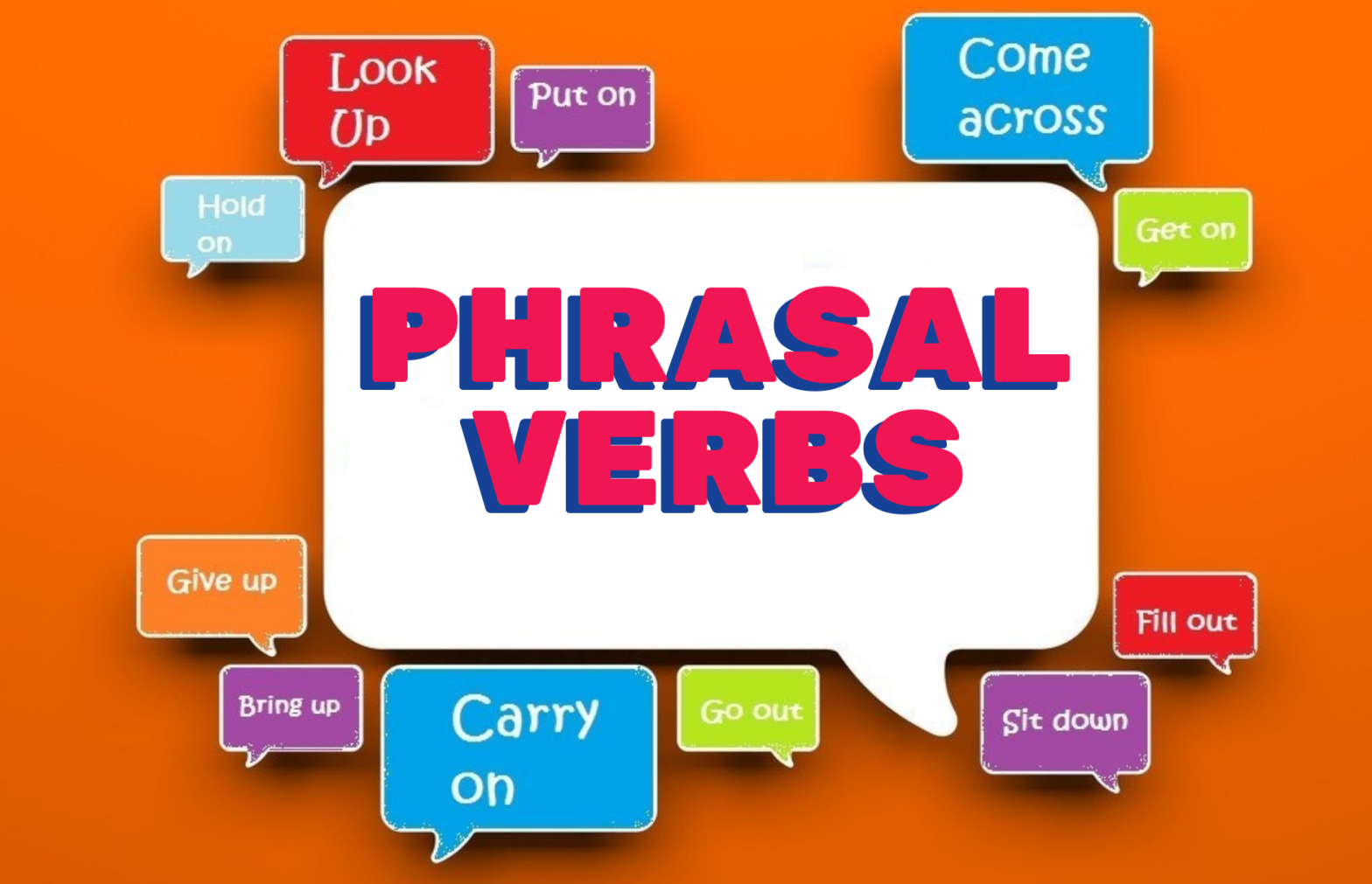 Aprenda e pratique phrasal verbs com exemplos do cotidiano
